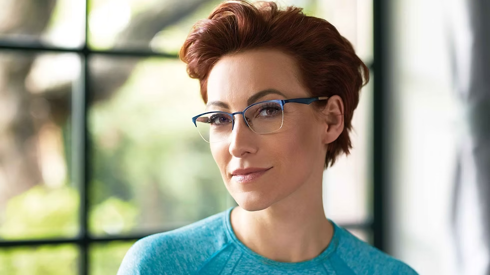 Woman in eyeglasses