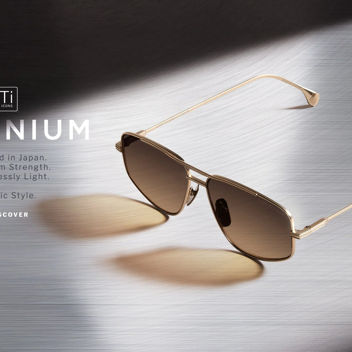 Oliver Goldsmith Introduces OG Ti-Icons - EuroOptica™ NYC