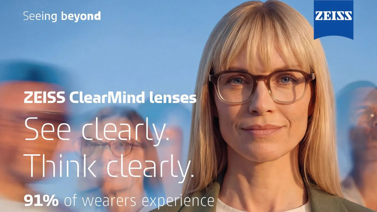 Zeiss ClearMind lenses for best vision