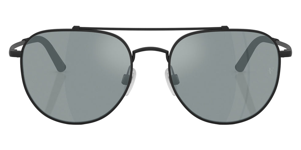 Oliver Peoples® R-10 OP 0OV1346S 50626G 54 - Matte Black / Grey Polar Flash Mirror Sunglasses