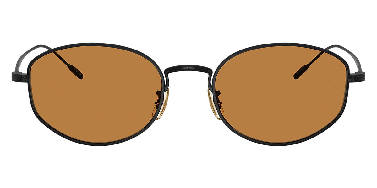 Oliver Peoples® Estra OP 0OV1347ST 501753 51 - Matte Black / Cognac Sunglasses