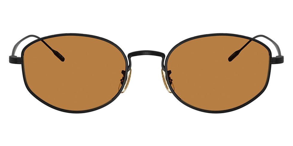 Oliver Peoples® Estra OP 0OV1347ST 501753 51 - Matte Black / Cognac Sunglasses