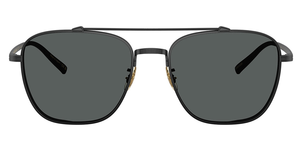 Oliver Peoples® Avison OP 0OV1349ST 5017P2 55 - Matte Black / Midnight Express Polar Sunglasses