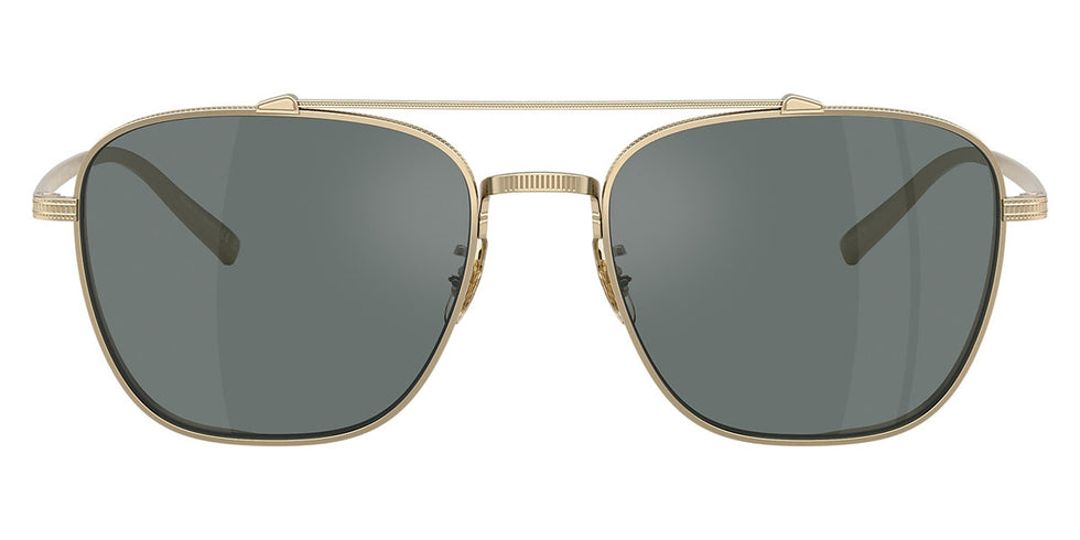Oliver Peoples® Avison OP 0OV1349ST 5035W5 55 - Soft Gold / Regal Blue Sunglasses