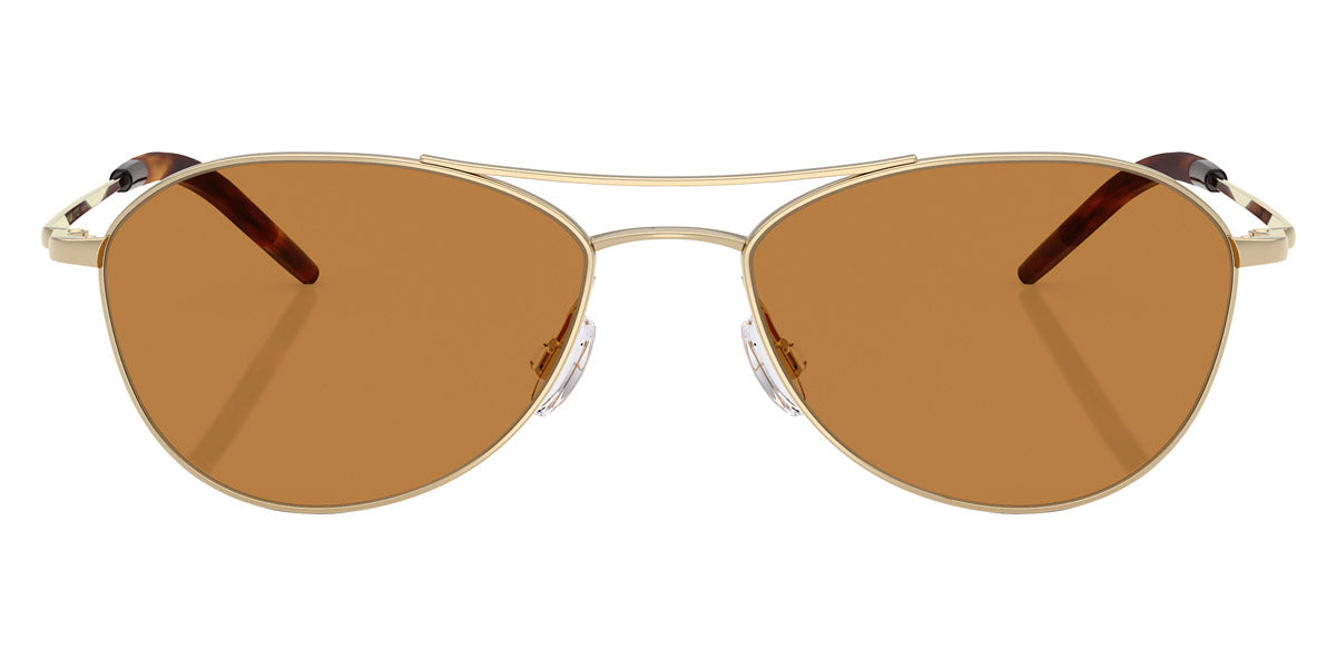 Oliver Peoples® Aero II OV1358S 503553 57 - Gold / Cognac Sunglasses