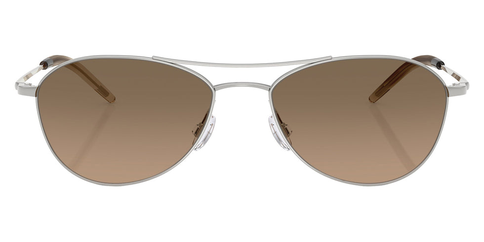 Oliver Peoples® Aero II OV1358S 5036GN 57 - Silver / Sandstone Gradient Polar Sunglasses