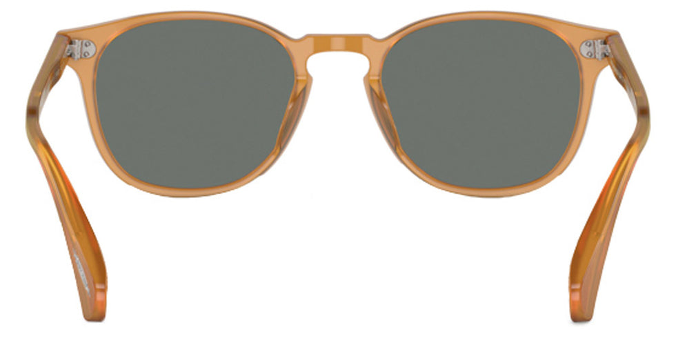 Oliver Peoples® Finley Esq. Sun (U) OV5298SU 1578W5 51 - Amber / Regal Blue Mirrored Sunglasses