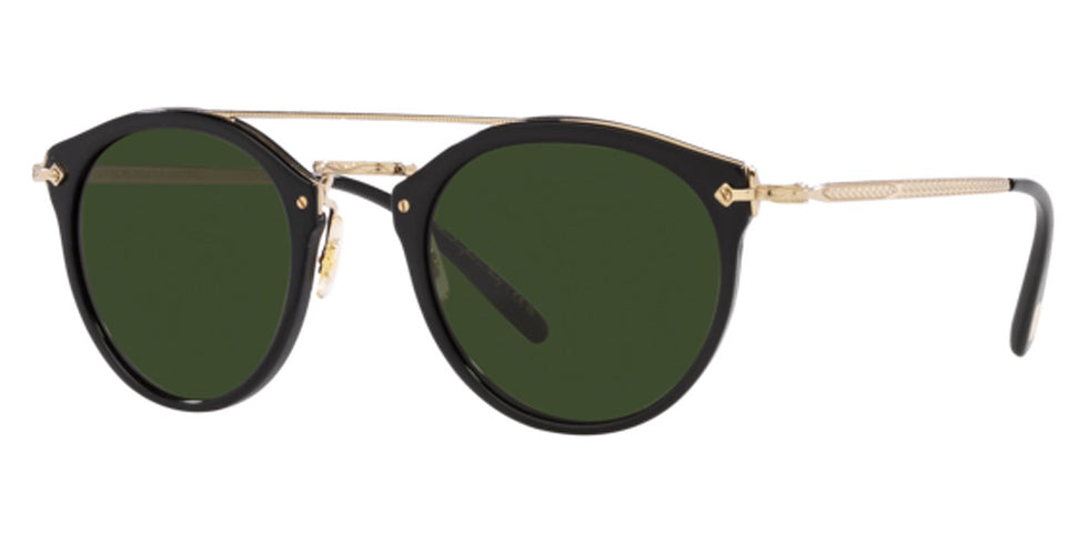Oliver Peoples® Remick OV5349S 100571 50 - Black/Gold Sunglasses