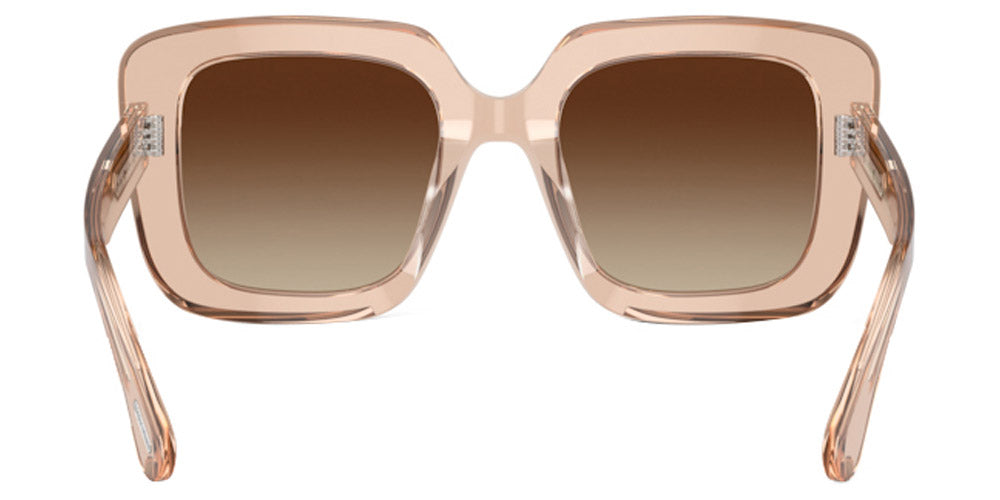 Oliver Peoples® Franca OV5443SU 1471Q1 52 - Blush / Dark Brown Gradient Mirrored Sunglasses