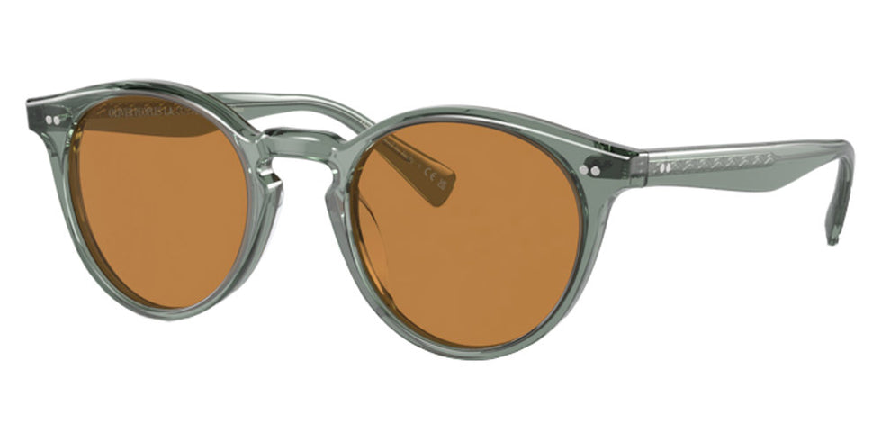 Oliver Peoples® Romare Sun OV5459SU 178253 50 - Acqua / Cognac Sunglasses