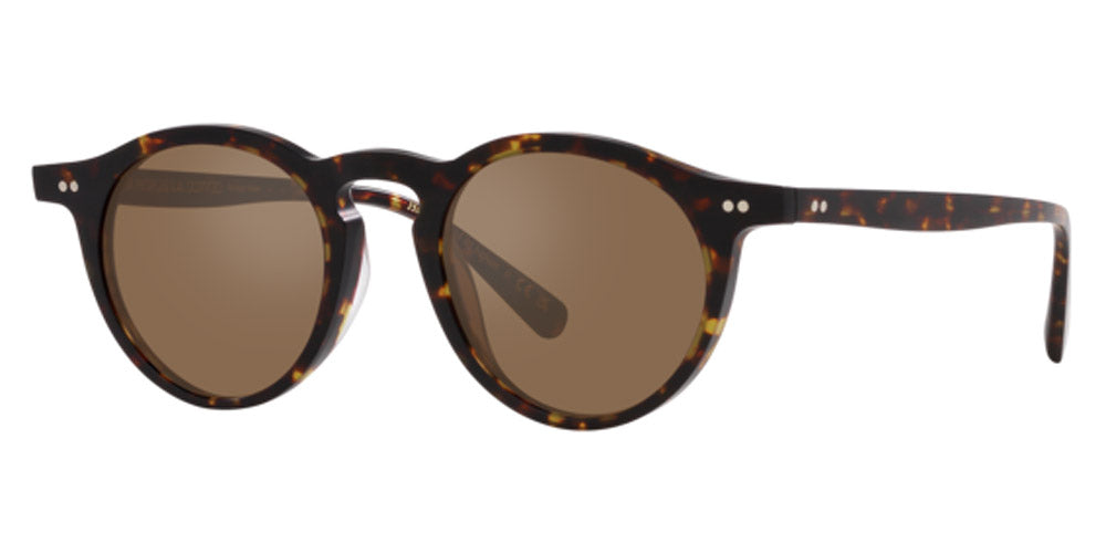 Oliver Peoples® Op-13 Sun OV5504SU 1759G8 49 - Semi Matte Atago Tortoise/Cognac Mirror Sunglasses