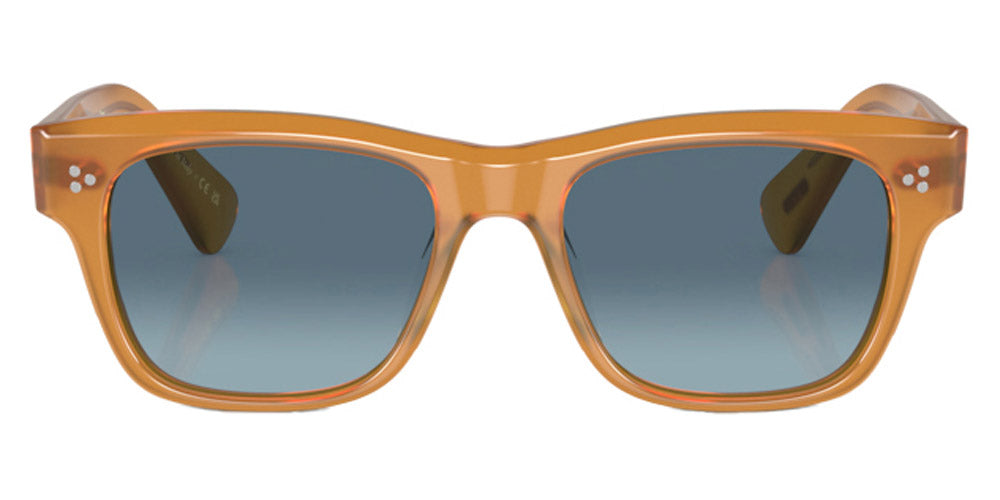 Oliver Peoples® Birell Sun OV5524SU 1578Q8 52 - Amber / Marine Gradient Sunglasses