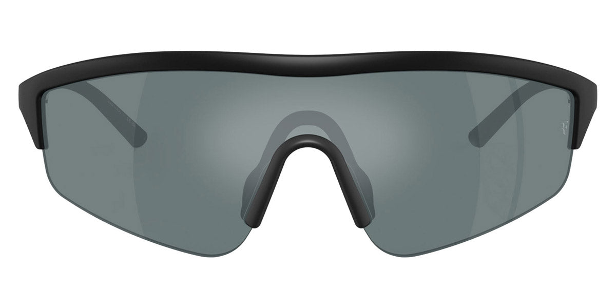 Oliver Peoples® R-7 OP 0OV5560S 70016G 36 - Semi-Matte Black / Grey Flash Mirror Sunglasses
