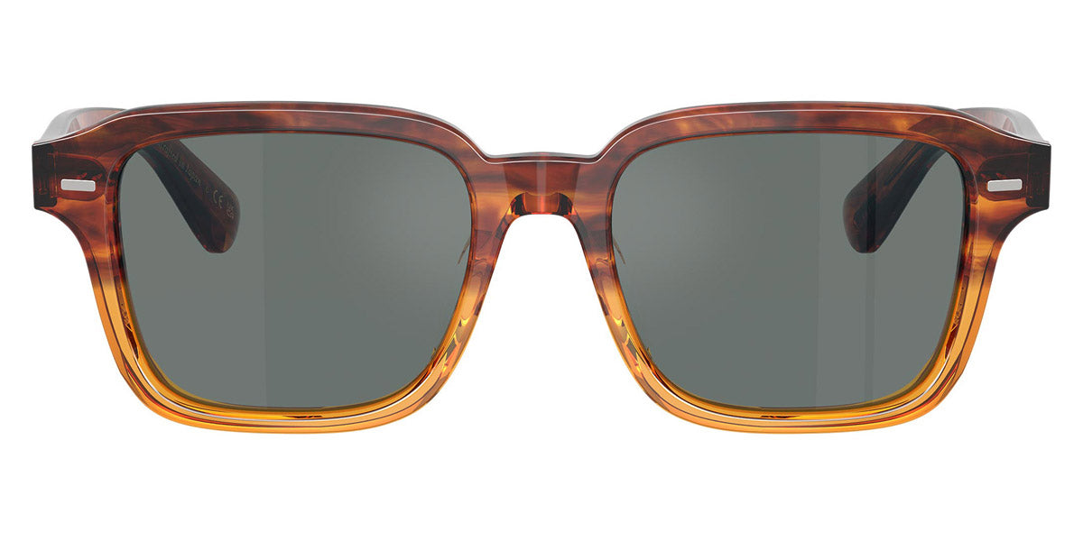Oliver Peoples® Errisson Sun OP 0OV5562SU 1754W5 51 - Dark Amber Gradient / Regal Blue Sunglasses