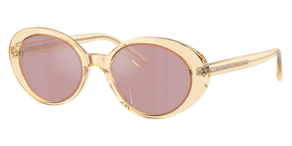 Oliver Peoples® Lumar OP 0OV5565SU 1792AK 51 - Becr / Pink Satin Mirror Polar Sunglasses