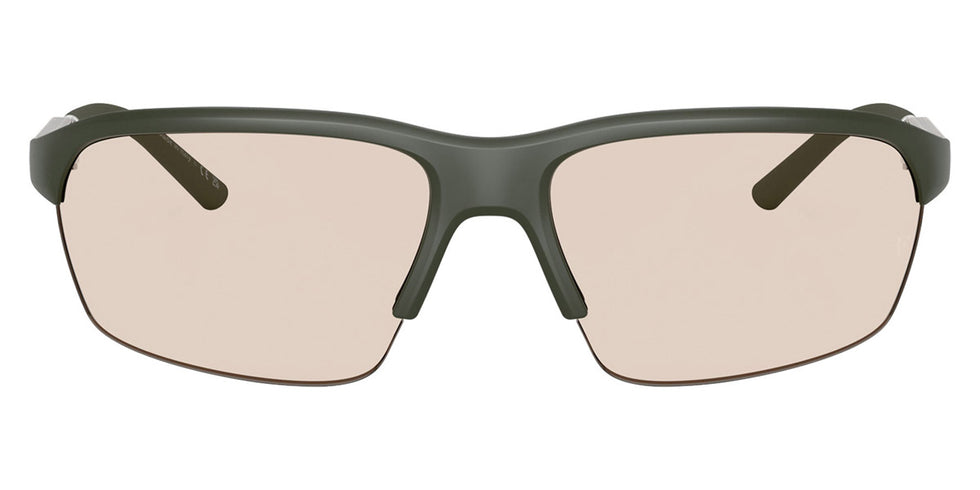 Oliver Peoples® R-6 OP 0OV5572S 7006M4 65 - Semi-Matte Green Smoke / Sable Photochromic Sunglasses