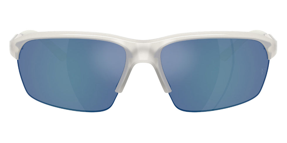 Oliver Peoples® R-6 OP 0OV5572S 700755 65 - Warm White / Marine Flash Mirror Sunglasses