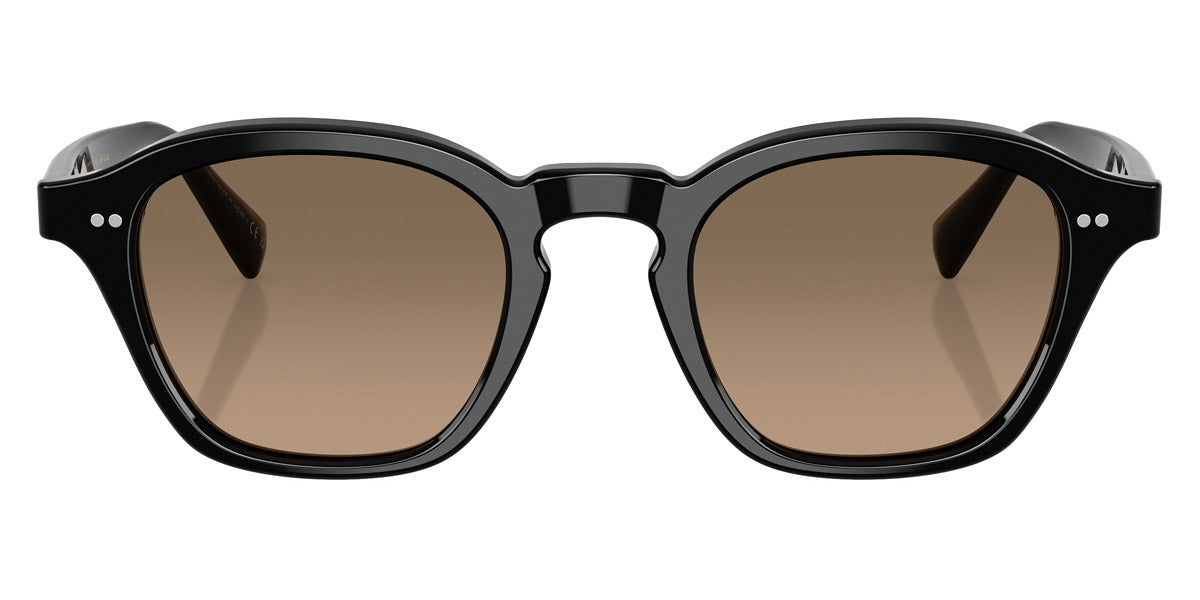 Oliver Peoples® Eyles OV5580SU 1731GN 48 - Black / Sandstone Gradient Polar Sunglasses