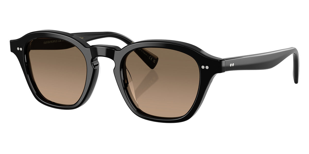 Oliver Peoples® Eyles OV5580SU 1731GN 48 - Black / Sandstone Gradient Polar Sunglasses
