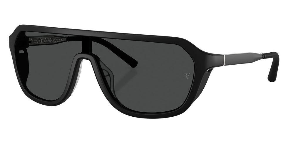 Oliver Peoples® R-12 OV5591SU 700187 127 - Semi-Matte Black / Dark Slate Sunglasses
