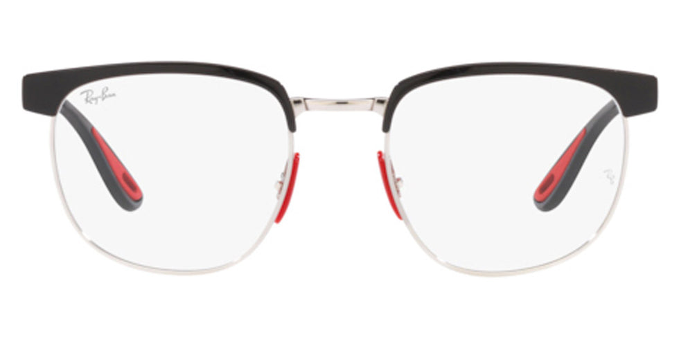Ray-Ban® RX3698VM RX3698VM F060 51 - Black on Silver Eyeglasses