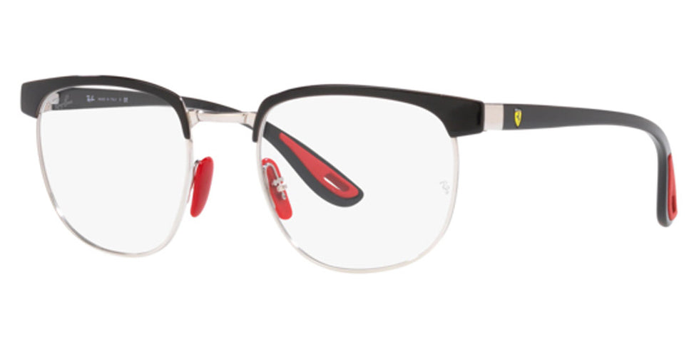 Ray-Ban® RX3698VM RX3698VM F060 53 - Black on Silver Eyeglasses