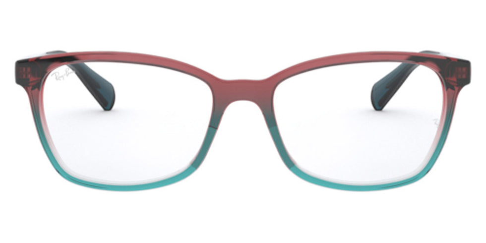 Ray-Ban® RX5362 RX5362 5834 52 - Burgundy White & Blue Eyeglasses