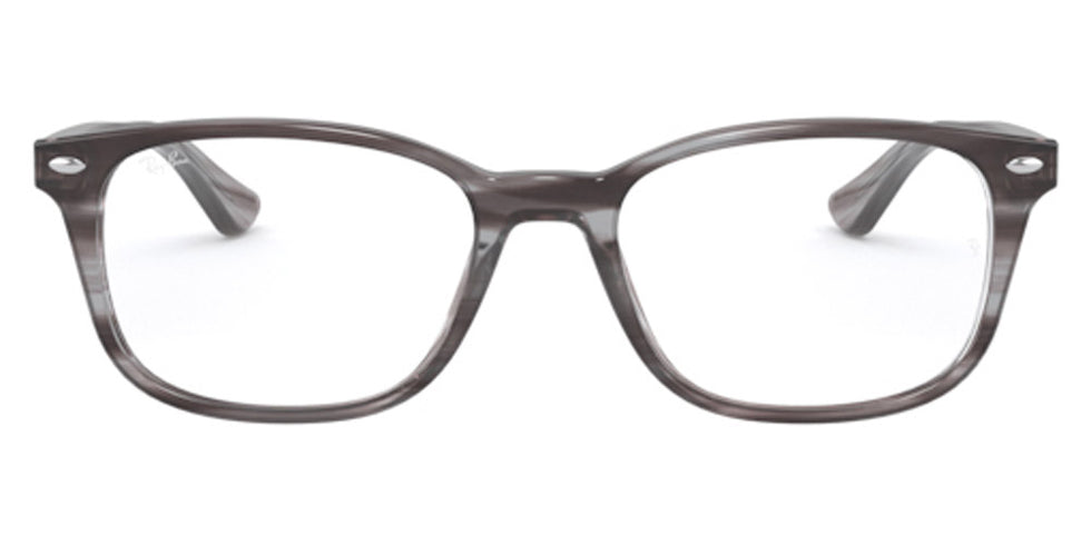 Ray-Ban® RX5375 RX5375 2034 53 - Black On Transparent Eyeglasses