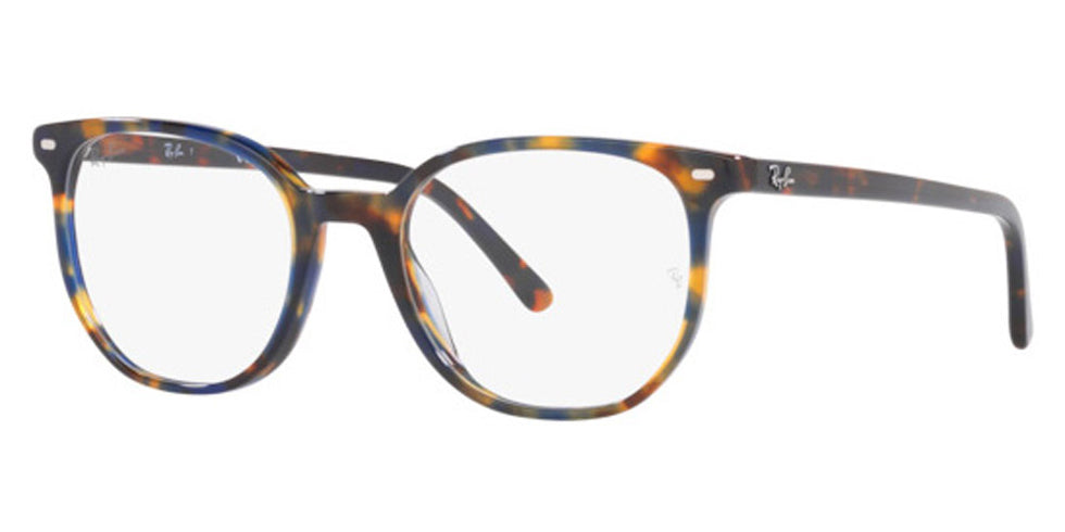 Ray-Ban® Elliot RX5397 RX5397 8174 52 - Yellow and Blue Havana Eyeglasses