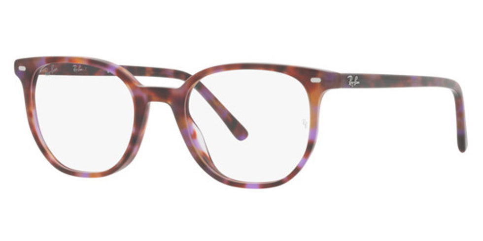 Ray-Ban® Elliot RX5397 RX5397 8175 48 - Brown and Violet Havana Eyeglasses