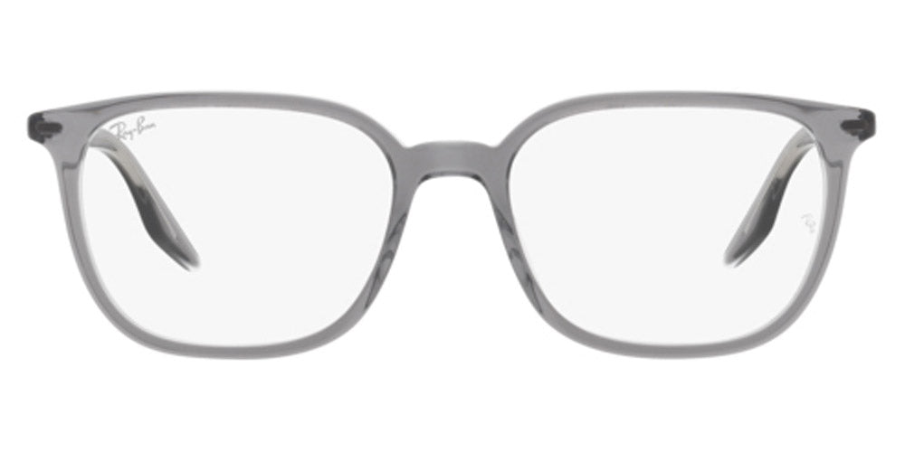 Ray-Ban® RX5406 RX5406 8111 52 - Gray on Transparent Eyeglasses