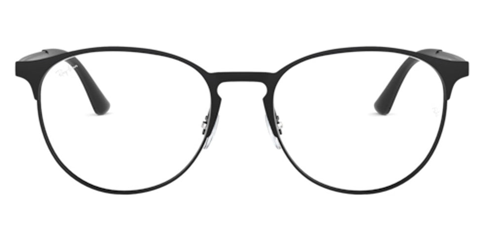 Ray-Ban® RX6375 RX6375 3051 51 - Black on Arista Eyeglasses