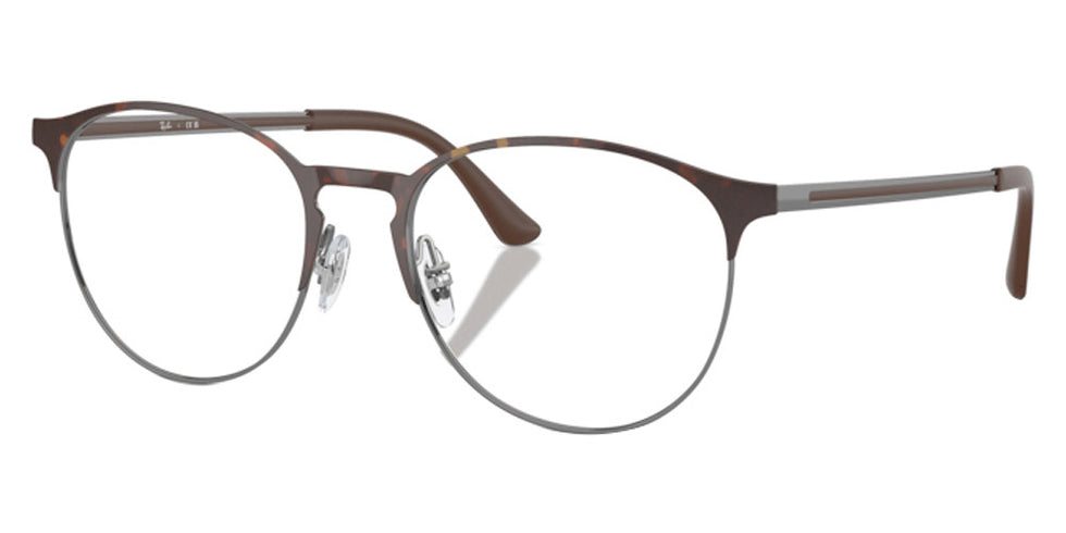 Ray-Ban® RX6375 RX6375 3172 53 - Havana on Gunmetal Eyeglasses