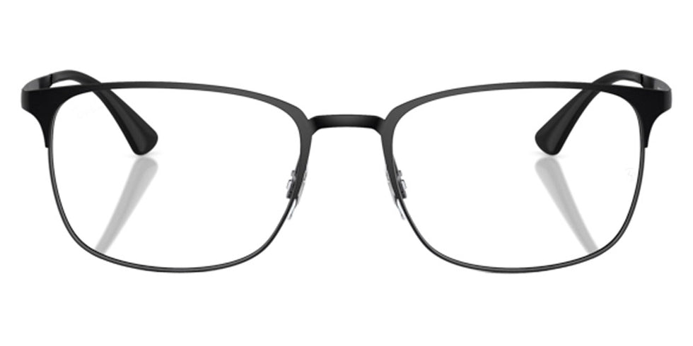 Ray-Ban® RX6421 RX6421 2997 56 - Black On Silver Eyeglasses