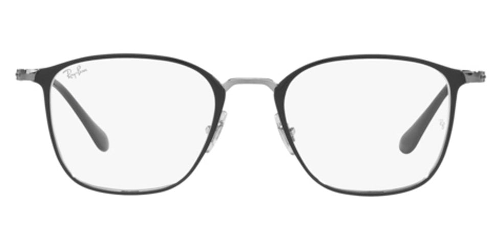 Ray-Ban® RX6466 RX6466 3102 49 - Gray On Gunmetal Eyeglasses