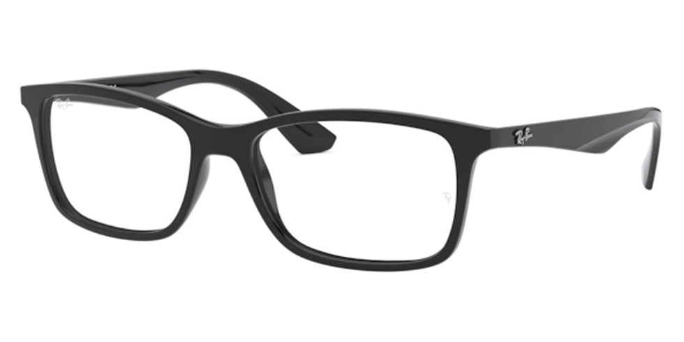 Ray-Ban® RX7047 RX7047 5450 56 - Transparent Blue Eyeglasses