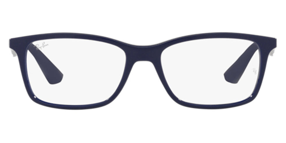 Ray-Ban® RX7047 RX7047 2475 54 - Black On Red Eyeglasses