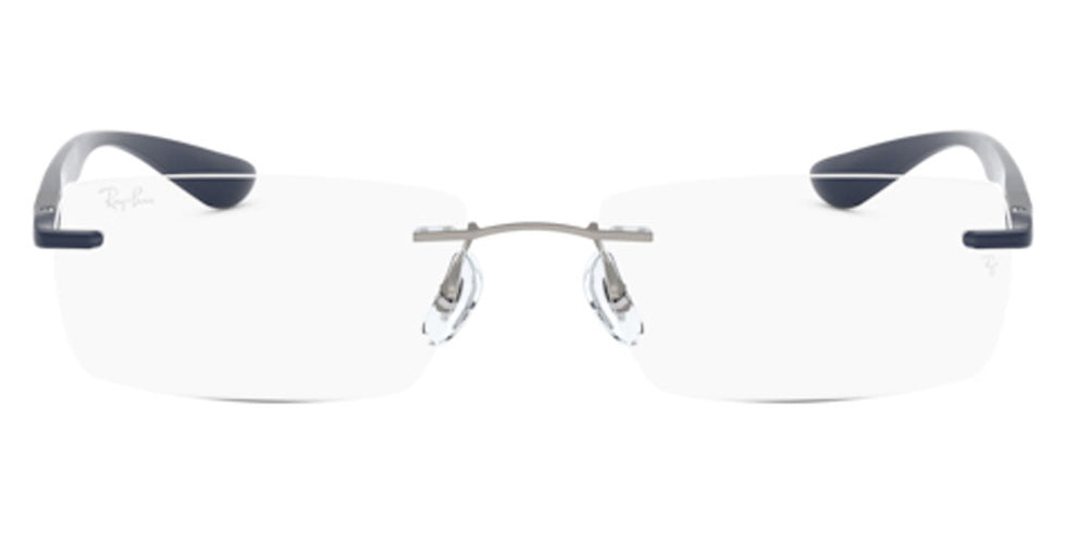 Ray-Ban® RX8724 RX8724 1217 54 - Gunmetal On Blue Eyeglasses