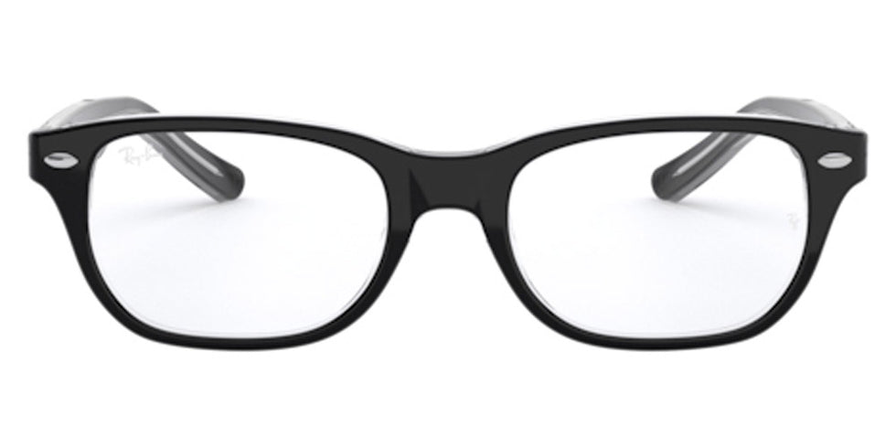 Ray-Ban® RY1555 RY1555 3529 46 - Black On Transparent Eyeglasses