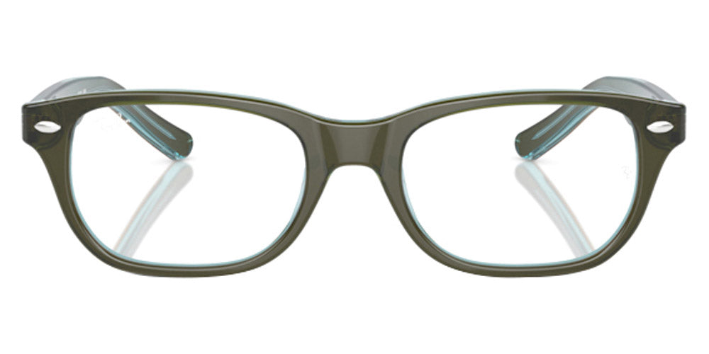 Ray-Ban® RY1555 RY1555 3946 46 - Top Green & Orange & Light Blue Eyeglasses