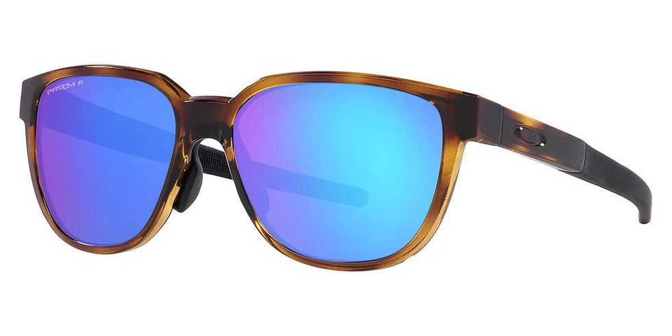 Oakley® 0OO9250A - Actuator (A) 0OO9250A 925004 57 - Brown tortoise/Prizm sapphire polarized Sunglasses