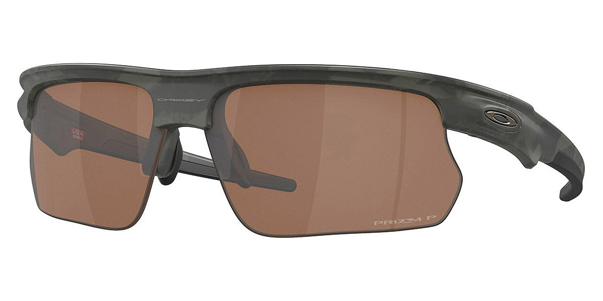 Oakley® 0OO9400 - Bisphaera 0OO9400 940004 68 - Matte olive camo/Prizm tungsten polarized Sunglasses