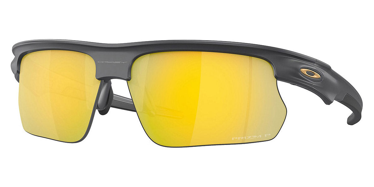 Oakley® 0OO9400 - Bisphaera 0OO9400 940012 68 - Matte carbon/Prizm 24k polarized Sunglasses
