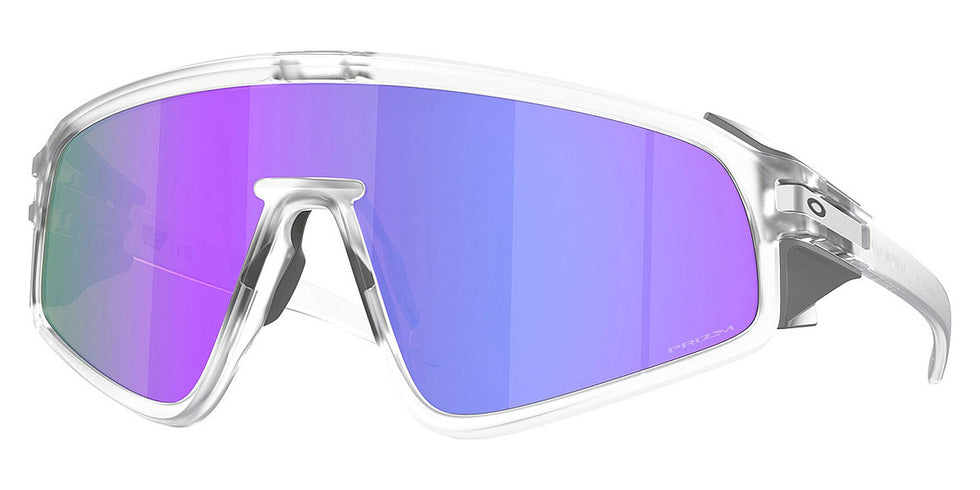 Oakley® 0OO9404 - Latch panel 0OO9404 940402 35 - Matte clear/Prizm violet Sunglasses