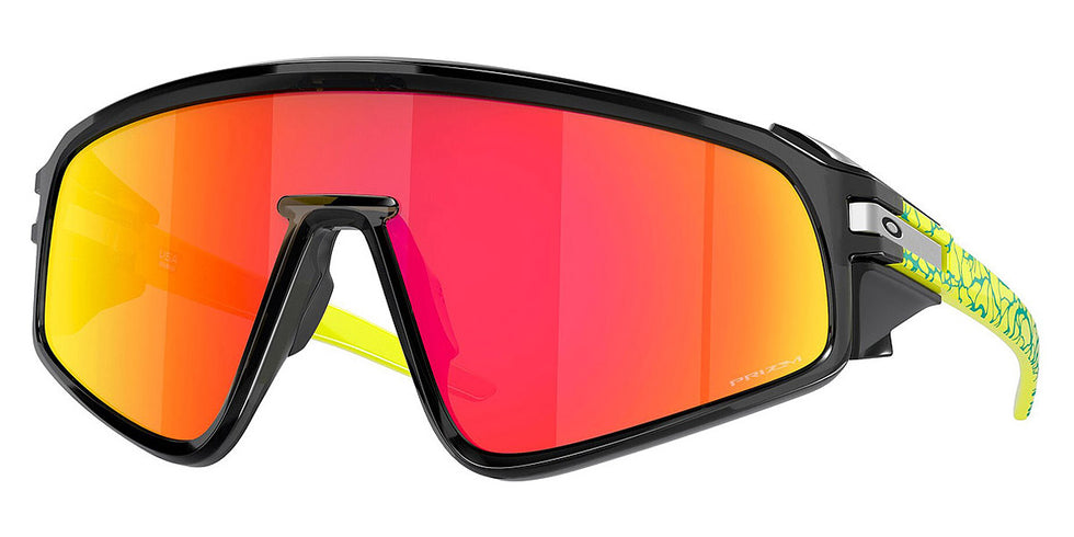 Oakley® 0OO9404 - Latch panel 0OO9404 940410 35 - Black ink/Prizm ruby Sunglasses
