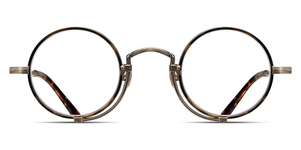 Matsuda® 10103H-I MTD 10103H-I Antique Gold/Demi 43 - Antique Gold / Demi Eyeglasses