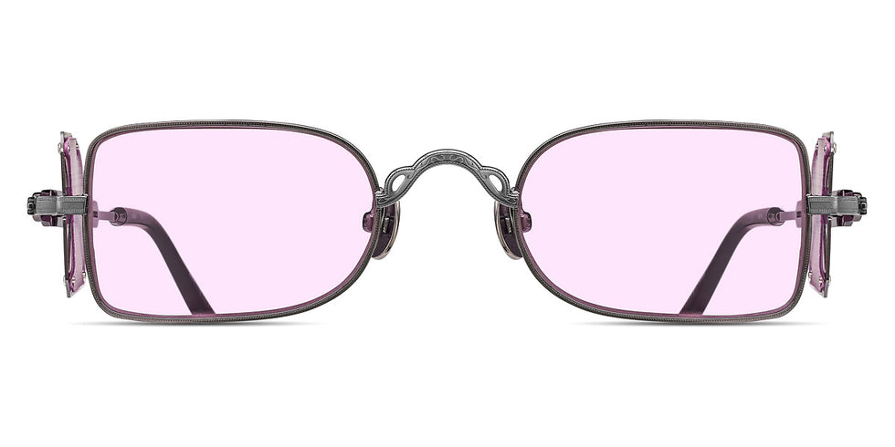 Matsuda® 10611H MTD 10611H Ruthenium/Café Violet 48 - Ruthenium / Café Violet Sunglasses