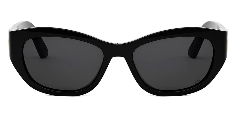Dior® 30MONTAIGNE B5U CD 30MONTAIGNE B5U 10A0 54 - 10A0 Shiny Black / Smoke Sunglasses