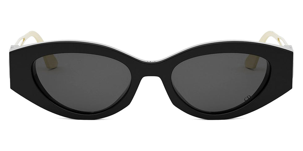 Dior® 30MONTAIGNE B6I CD 30MONTAIGNE B6I 12A0 51 - 12A0 Shiny Black / Grey Sunglasses
