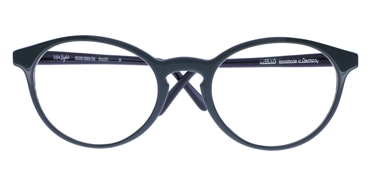 Wissing® 3154 L WIS 3154 L 9009 1589/35 49 - Eyeglasses